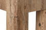 DKD Home Decor Consola Natural 117 cm Madera Reciclada Pino