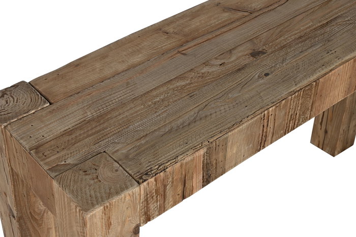 DKD Home Decor Consola Natural 117 cm Madera Reciclada Pino DKD Home Decor Consola Natural 117 cm Madera Reciclada Pino