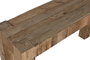 DKD Home Decor Consola Natural 117 cm Madera Reciclada Pino