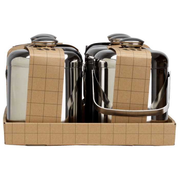 Day Cubitera 1,3 L Con Pinzas y Doble Pared Acero Inoxidable (14 x 19,5 cm)