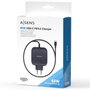 Aisens Cargador 65W USB-C PD3.0 QC3.0 Negro con Cable 1.2m