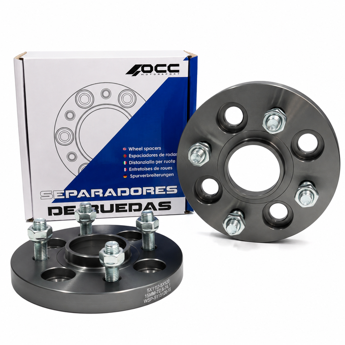 Occ Motorsport Separadores de Rueda 16mm PCD 4X100 Doble Fijación Occ Motorsport Separadores de Rueda 16mm PCD 4X100 Doble Fijación