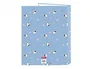 SAFTA Carpeta de Anillas Cartón Forrado Folio (215x315 mm) - 4 Anillas 25 mm - Colección Snoopy