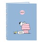Carpeta de anillas Snoopy A4 26.5 x 33 x 4 cm