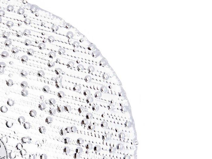 Vivalto Bowl Cristal Bits 25 cm Transparente (Set de 6)