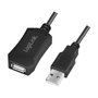 LogiLink Cable de Extensión USB 2.0 A - A (Macho a Hembra) de 5m