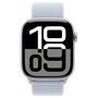 Apple Watch Series 10 GPS 46mm Silver Aluminium Case Blue Cloud Sport Loop - 64 GB OLED