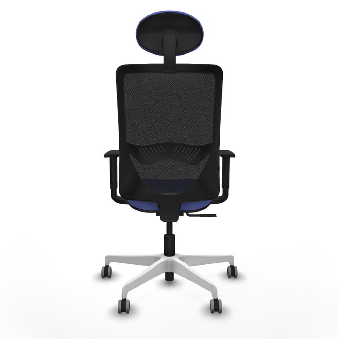 PIQUERAS Y CRESPO Silla de oficina Zulema con mecanismo Sincro, Azul claro y Negro PIQUERAS Y CRESPO Silla de oficina Zulema con mecanismo Sincro, Azul claro y Negro