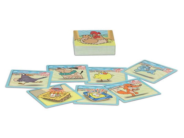 Cayro Juego Co-Co-Pío ¡Consigue Tres Pollitos Antes Que El Resto! Juego de Mesa para Niños a Partir de 6 Años