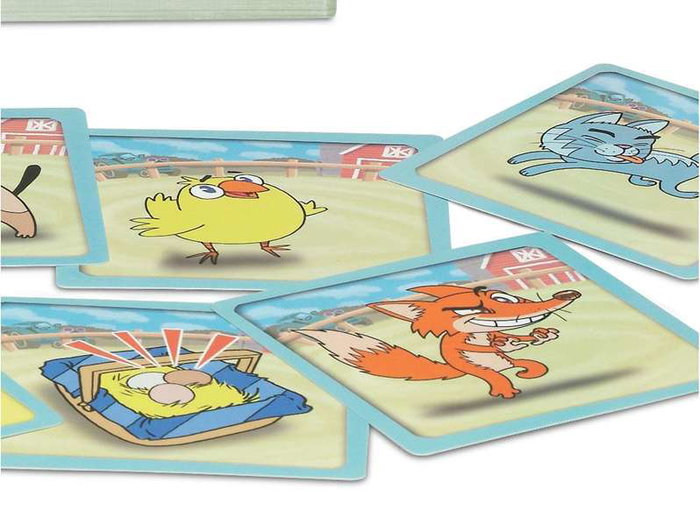 Cayro Juego Co-Co-Pío ¡Consigue Tres Pollitos Antes Que El Resto! Juego de Mesa para Niños a Partir de 6 Años