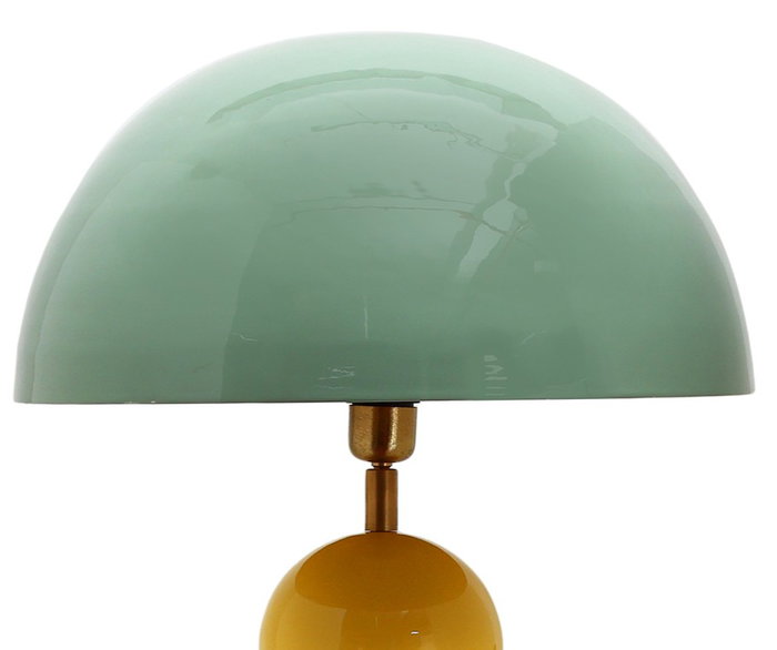DKD Home Decor Lámpara de pie de metal diseño seta multicolor