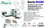 PLUVIA Bari Lux Grifo Monomando Completo para Bañera MT9011-3A