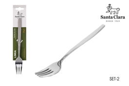 Santa Clara Set 2 Tenedores Mesa Limia 20 cm (6 Cajas)