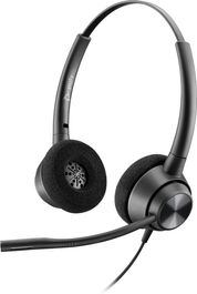 HP Poly EncorePro 320 Auriculares Binaurales con Quick Disconnect TAA