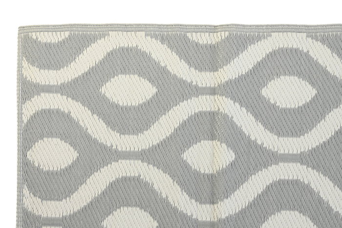 DKD Home Decor Alfombra Gris Beige 180 x 120 cm (4 Unidades) DKD Home Decor Alfombra Gris Beige 180 x 120 cm (4 Unidades)