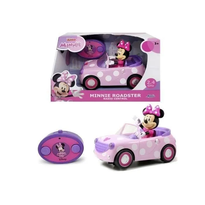 Smoby SMO4006333098819 Jada Disney Radio Control Minnie Roadster - Edades 3+ Smoby SMO4006333098819 Jada Disney Radio Control Minnie Roadster - Edades 3+