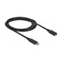DeLOCK Cable de extensión USB-C (ST-BU) 2m Negro