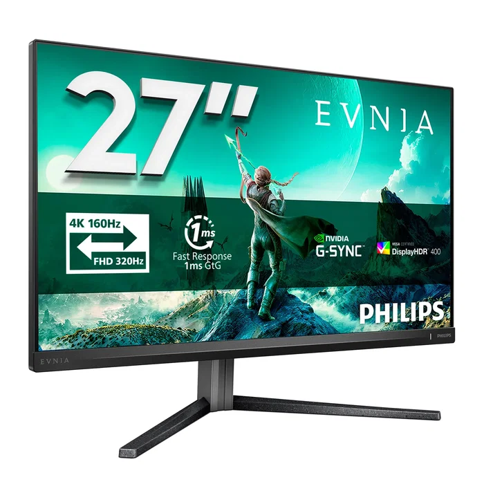 Philips Evnia 27M2N3800A/00 Monitor Gaming 27 pulg 4K UHD 320 Hz Philips Evnia 27M2N3800A/00 Monitor Gaming 27 pulg 4K UHD 320 Hz