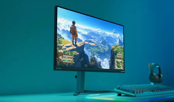 Philips Evnia 3000 27M2N3800A/00 Monitor Gaming 27" IPS 4K Ultra HD (3840x2160) 320Hz 1ms, Compatible NVIDIA G-Sync, DisplayHDR 400, Altavoces, Modo Dual, Gris Graphite Philips Evnia 3000 27M2N3800A/00 Monitor Gaming 27" IPS 4K Ultra HD (3840x2160) 320Hz 1ms, Compatible NVIDIA G-Sync, DisplayHDR 400, Altavoces, Modo Dual, Gris Graphite