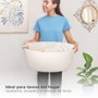 Dovelis Cesto multiusos ovalado 37L Blanco