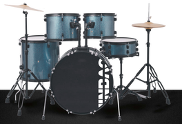 Batería Jinbao Bombo de 22" Azul