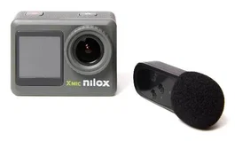 Nilox NXACXMIC Cámara de Acción 4K Ultra HD 8 MP CMOS 120fps 900mAh 56,2g