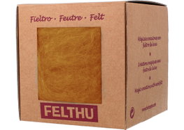 Felthu Fieltro de Lana Ocre 100g aprox.