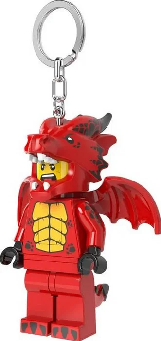 Joy Toy (IT) Lego Figuras Mini Llavero Chico Disfraz de Dragón