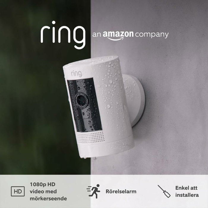 Ring Stick Up Cam Battery Blanca