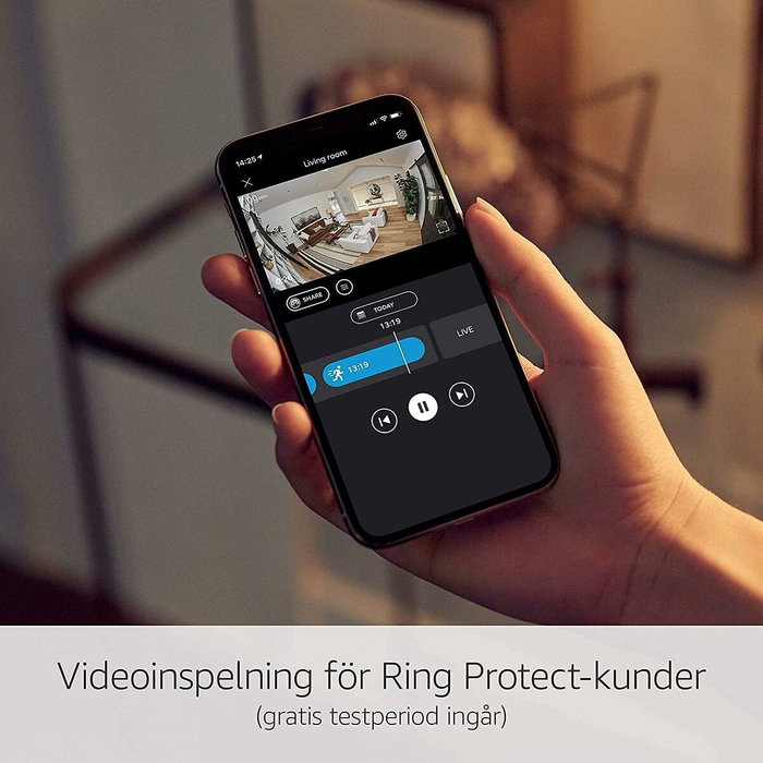 Ring Stick Up Cam Battery Blanca