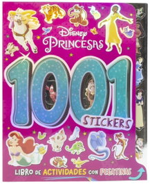 DISNEY LIBROS, Princesas. 1001 stickers