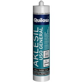 QS Adhesivos Silicona Ácida Aluminio 280ml Adhesivos