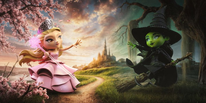 Iron Studios Wicked Minifigura Mini Co. Glinda PVC