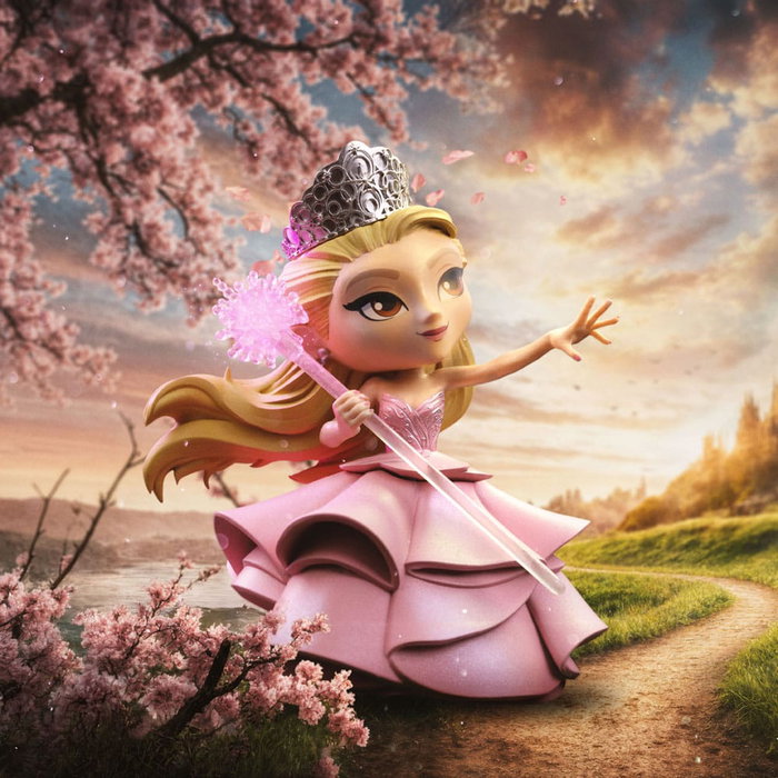 Iron Studios Wicked Minifigura Mini Co. Glinda PVC