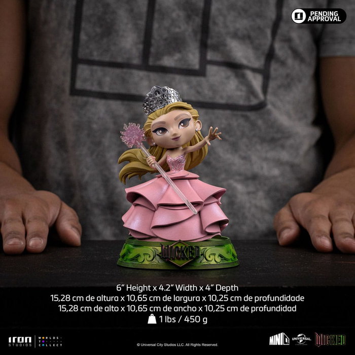 Iron Studios Wicked Minifigura Mini Co. Glinda PVC