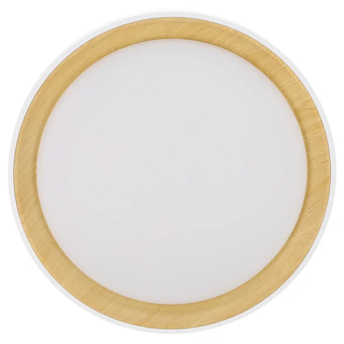 Plafón LED Decorativo 40W CCT 3000-6000K Regulable con Mando a Distancia Acabado Blanco