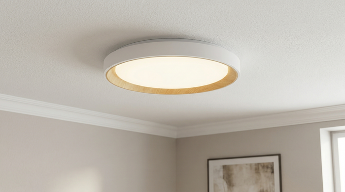 Plafón LED Decorativo CCT 40W 3000-6000K Blanco
