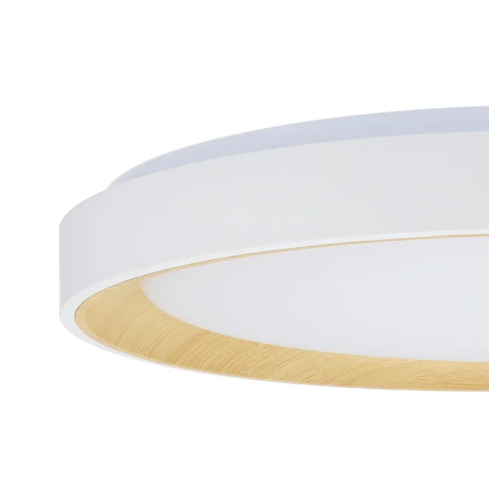 Plafón LED Decorativo 40W CCT 3000-6000K Regulable con Mando a Distancia Acabado Blanco