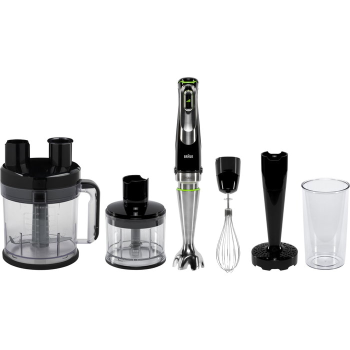 Braun MultiQuick 9 MQ 9187XLI de 1200 W, Negro/Acero inoxidable Braun MultiQuick 9 MQ 9187XLI de 1200 W, Negro/Acero inoxidable