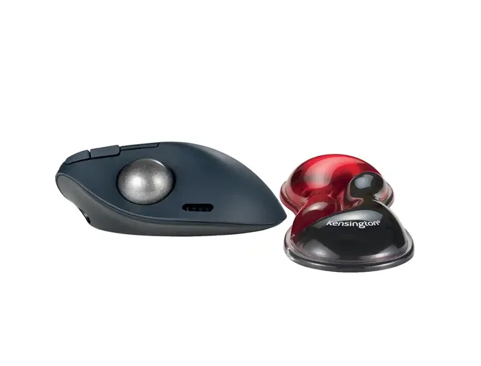 Kensington Reposamuñecas Slim Duo Gel Rojo/Gris Kensington Reposamuñecas Slim Duo Gel Rojo/Gris