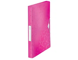 Leitz Carpeta Proyectos WOW Polipropileno Lomo 30 mm Din A4 Fucsia