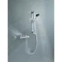 Grohe 34237003 Set de Ducha con Mezclador Termostático, Rociador 3 Chorros, Barra 60cm, Flexo y Acabado Cromo