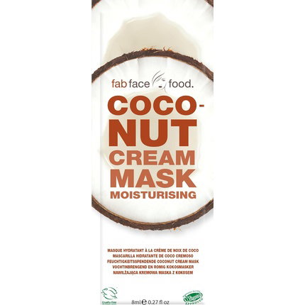 7th Heaven Fab Face Food Coconut Mascarilla Hidratante 8 ml