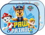 Nickelodeon Paw Patrol CZ10241 Cortinas Laterales para Coche 44x35 cm 2Pz, Protección UV para Asientos Traseros, Decora y Atenúa Rayos Solares