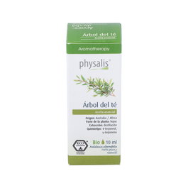 PHYSALIS Esencia Tea Tree (Árbol del Té) Bio - Aceite Esencial Puro 10 ml - Melaleuca Alternifolia