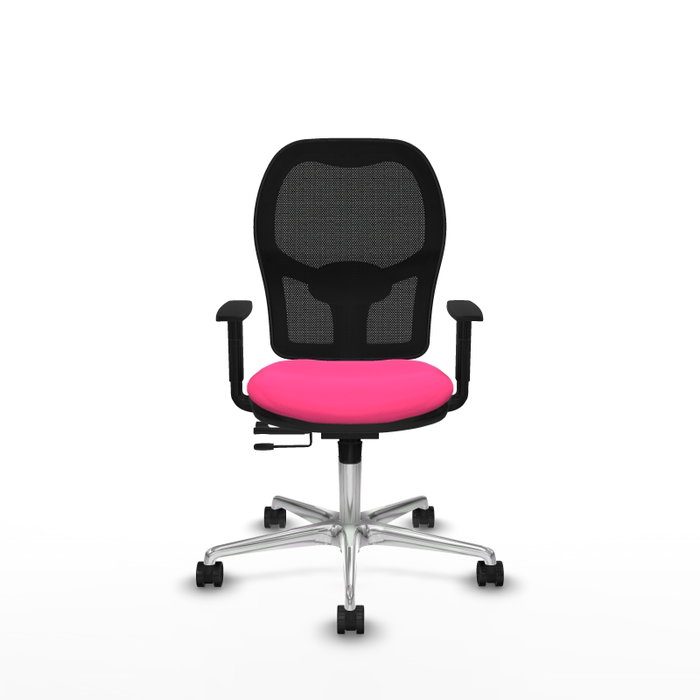 PIQUERAS Y CRESPO Silla de oficina Jorquera Rosa con mecanismo Sincro/Traslack PIQUERAS Y CRESPO Silla de oficina Jorquera Rosa con mecanismo Sincro/Traslack