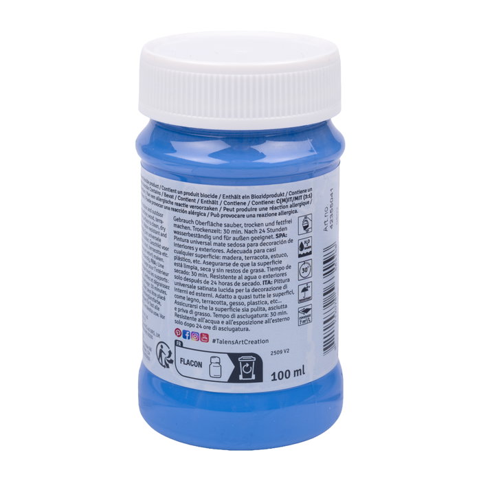 Talens Art Creation Tinta INT/EXT 100ML Azul Suave