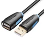 Vention CBCBI Cable Alargador USB 2.0 de 3m Negro