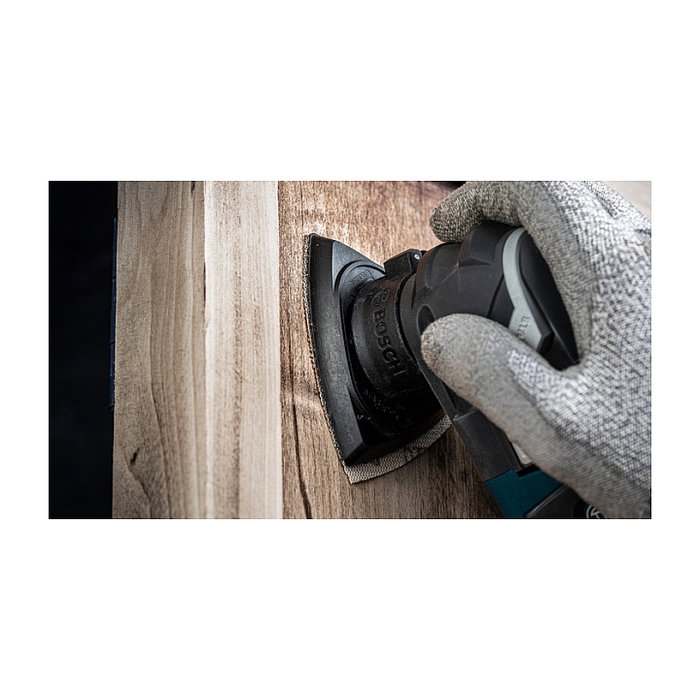 Bosch EXPERT C470 Hojas de lija de 320 grano para lijadora de detalles