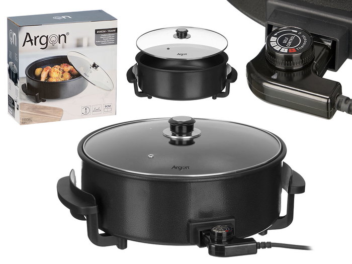Argon Paellera Eléctrica 36 cm Diámetro 1500W Aluminio Hierro (Set de 4) Argon Paellera Eléctrica 36 cm Diámetro 1500W Aluminio Hierro (Set de 4)